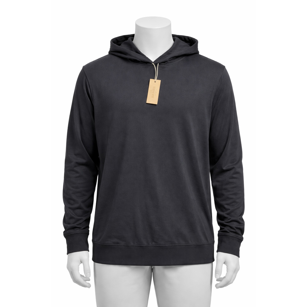 SKIMS‎ Men’s Medium Black Pullover Hoodie Luxe Minimalist Streetwear Workout Gym